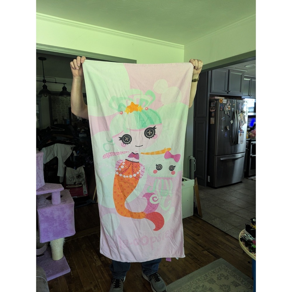 Lalaloopsy Mermaid & Jelly Fish Beach Towel/Bath Towel